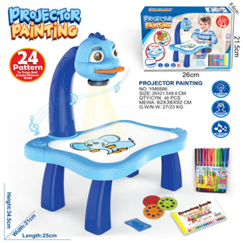 Mesa de DESENHO - Projetor KIDS ( COMPRE 1 E LEVE 2 )