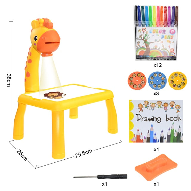 Mesa de DESENHO - Projetor KIDS ( COMPRE 1 E LEVE 2 )