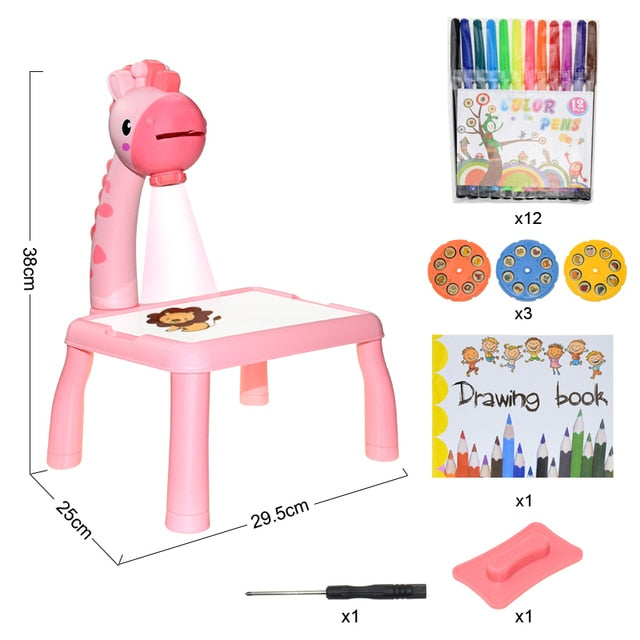 Mesa de DESENHO - Projetor KIDS ( COMPRE 1 E LEVE 2 )